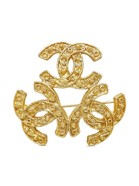 chanel brooch small|pre owned Chanel brooch.